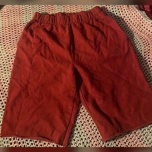 Brandy Melville Red Rosa SweatShorts